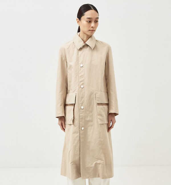 The Store by C' 「【HARUNOBUMURATA】HERMAN コットンリネンコート」|トレンチコート|