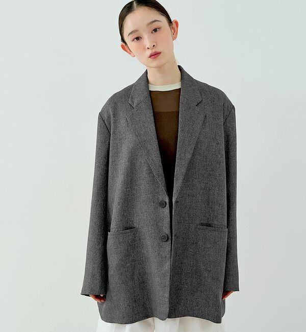 NOMINE「【ユニセックス】オーバーサイズ シャーク テーラードジャケット」|テーラードジャケット|