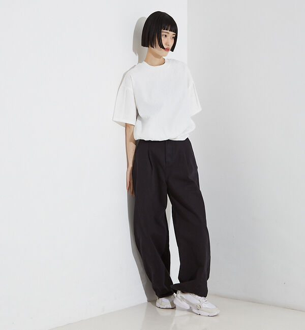 NOMINE「シワ加工 リンクル Tシャツ」|Tシャツ・カットソー|