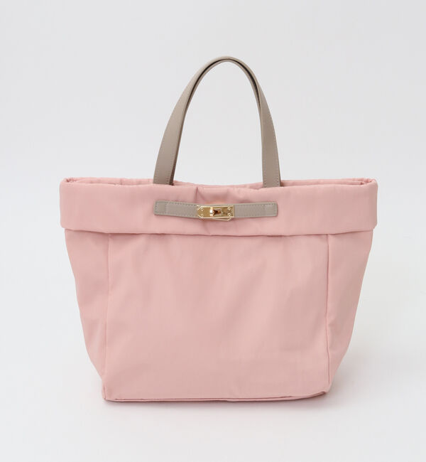 TIARA「ナイロントートバッグ」|トートバッグ|ピンクベージュ