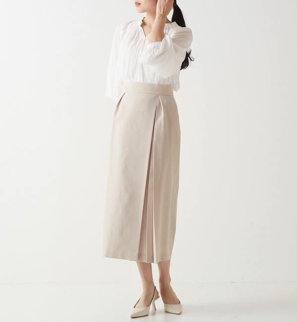 Liesse「ギャザーネックブラウス」|シャツ・ブラウス|