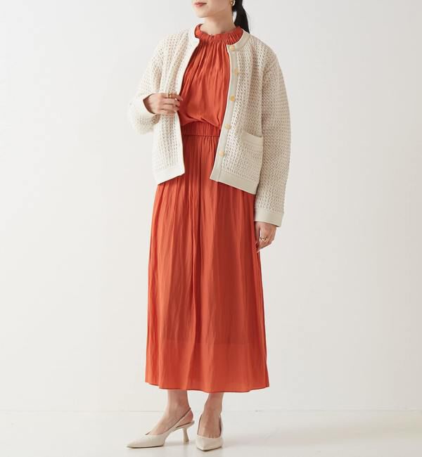 Liesse「ギャザーネックブラウス」|シャツ・ブラウス|