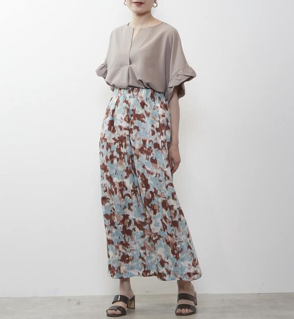 Liesse「カラーペイントスカート」|スカート|