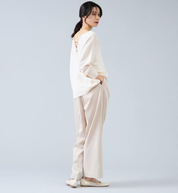 Liesse「レースアップニット」|ニット・セーター|