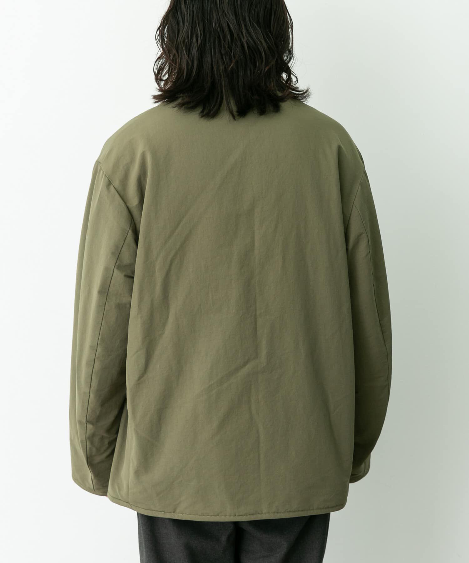 Sonny Label 「『別注』ARMY TWILL&times;Sonny Label　Reversible Jacket」|ノーカラーコート|