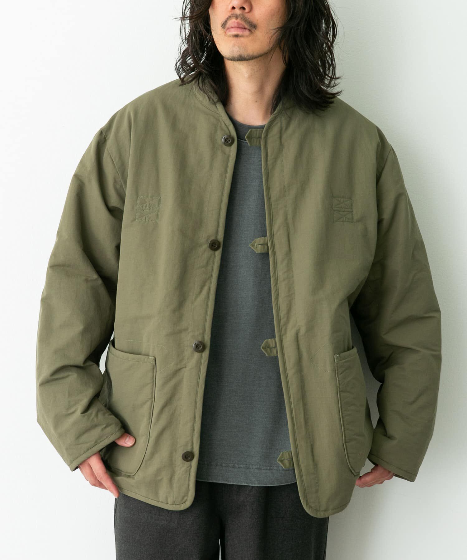 Sonny Label 「『別注』ARMY TWILL&times;Sonny Label　Reversible Jacket」|ノーカラーコート|
