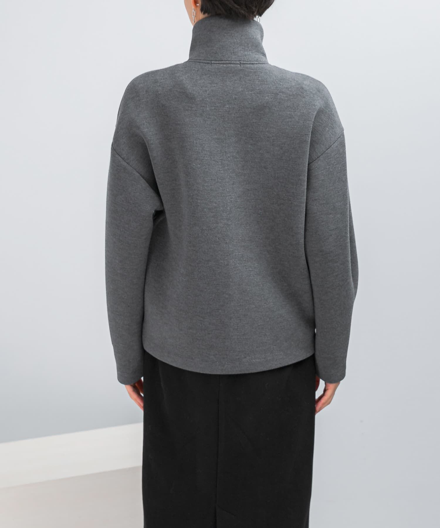 URBAN RESEARCH ROSSO「『WEB限定』刺繍スタンドダンボールブルゾン」|ノーカラーコート|