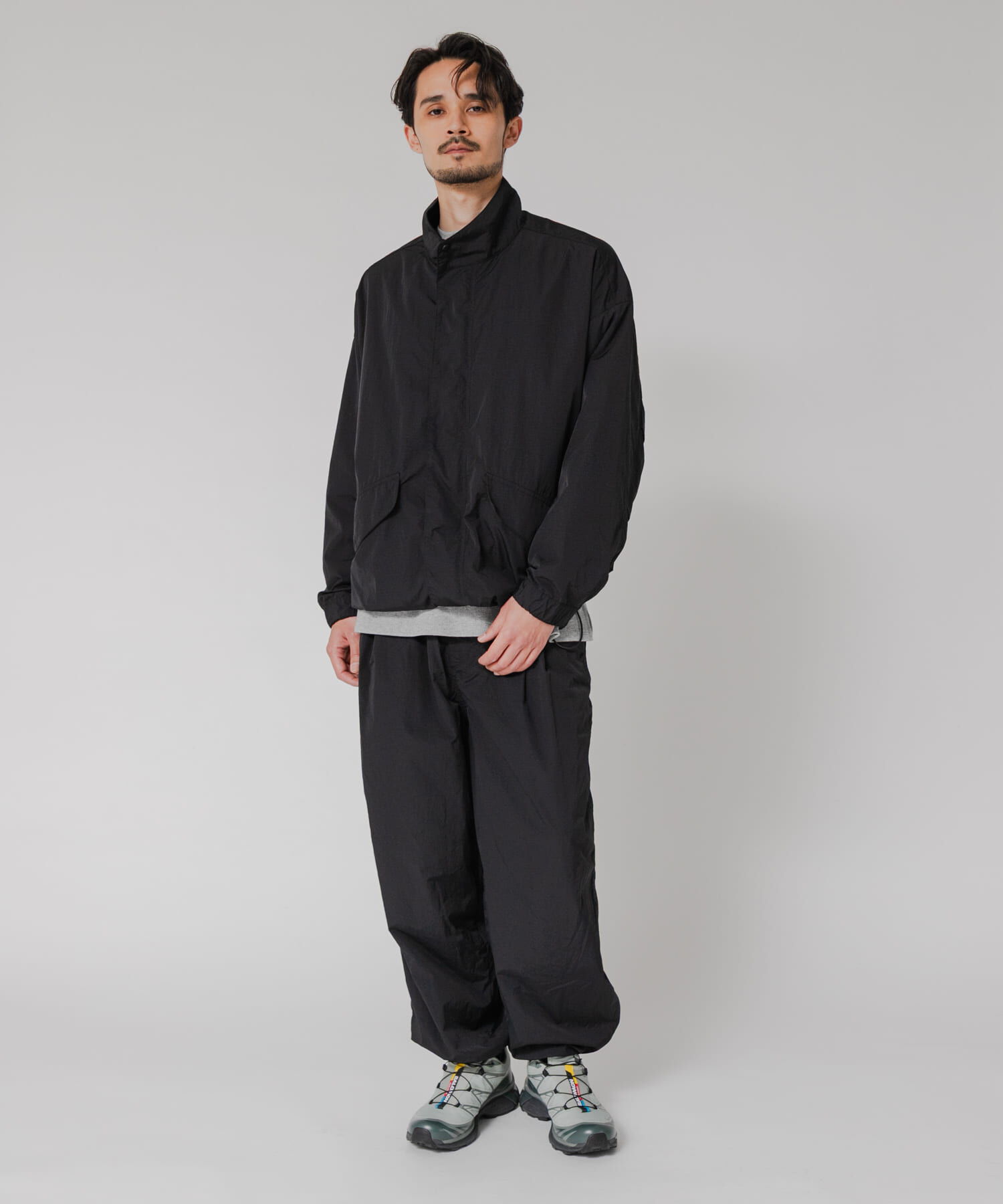 URBAN RESEARCH「NYLON SHORT MODS BLOUSON」|その他|ブラック