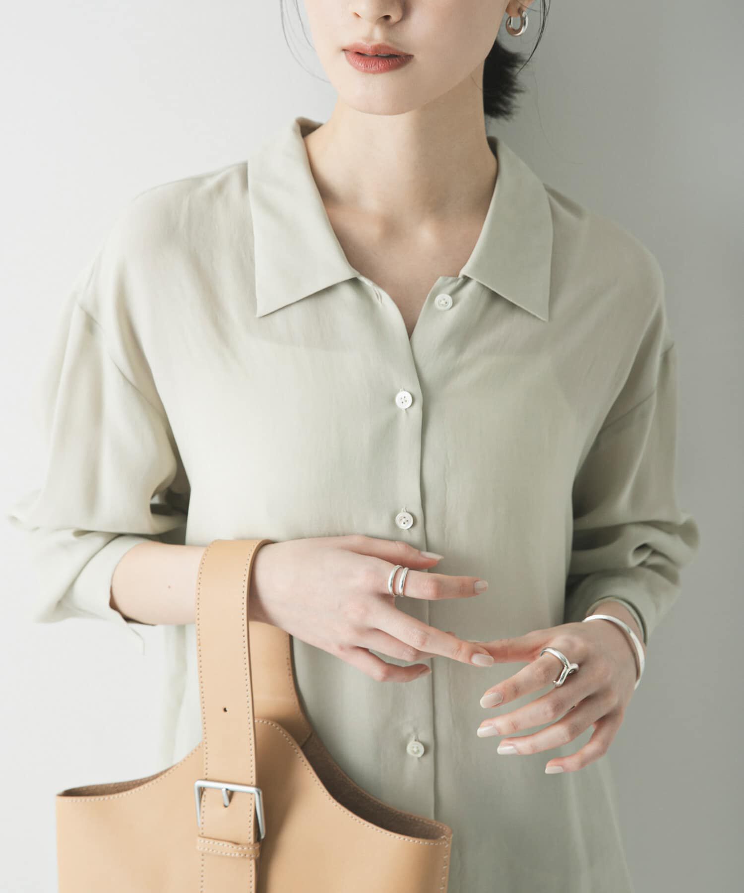 URBAN RESEARCH「キュプラシャツ」|シャツ・ブラウス|