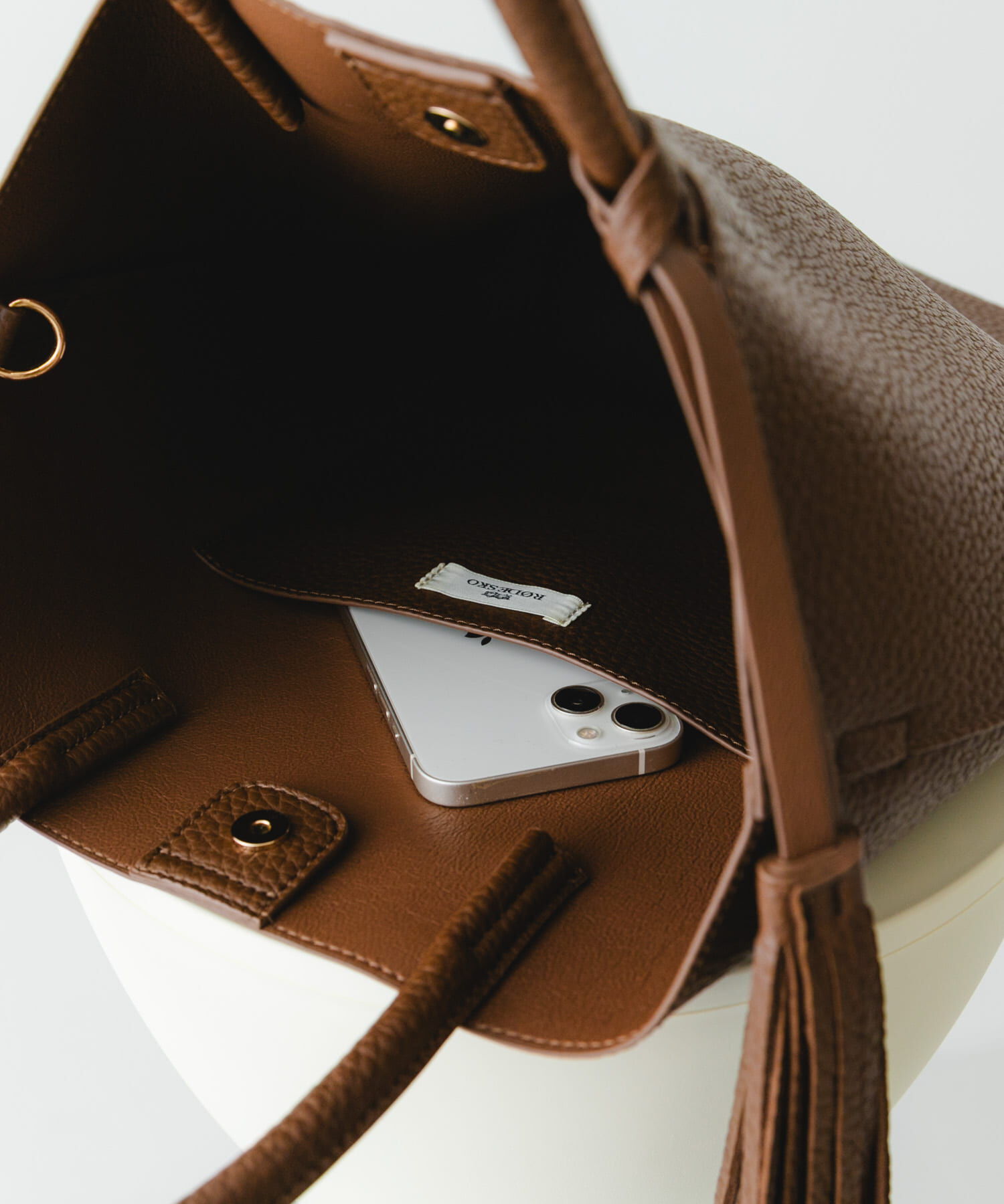 RODE SKO「『縦型』タッセル軽量2WAYタテナガトートバッグ」|トートバッグ|