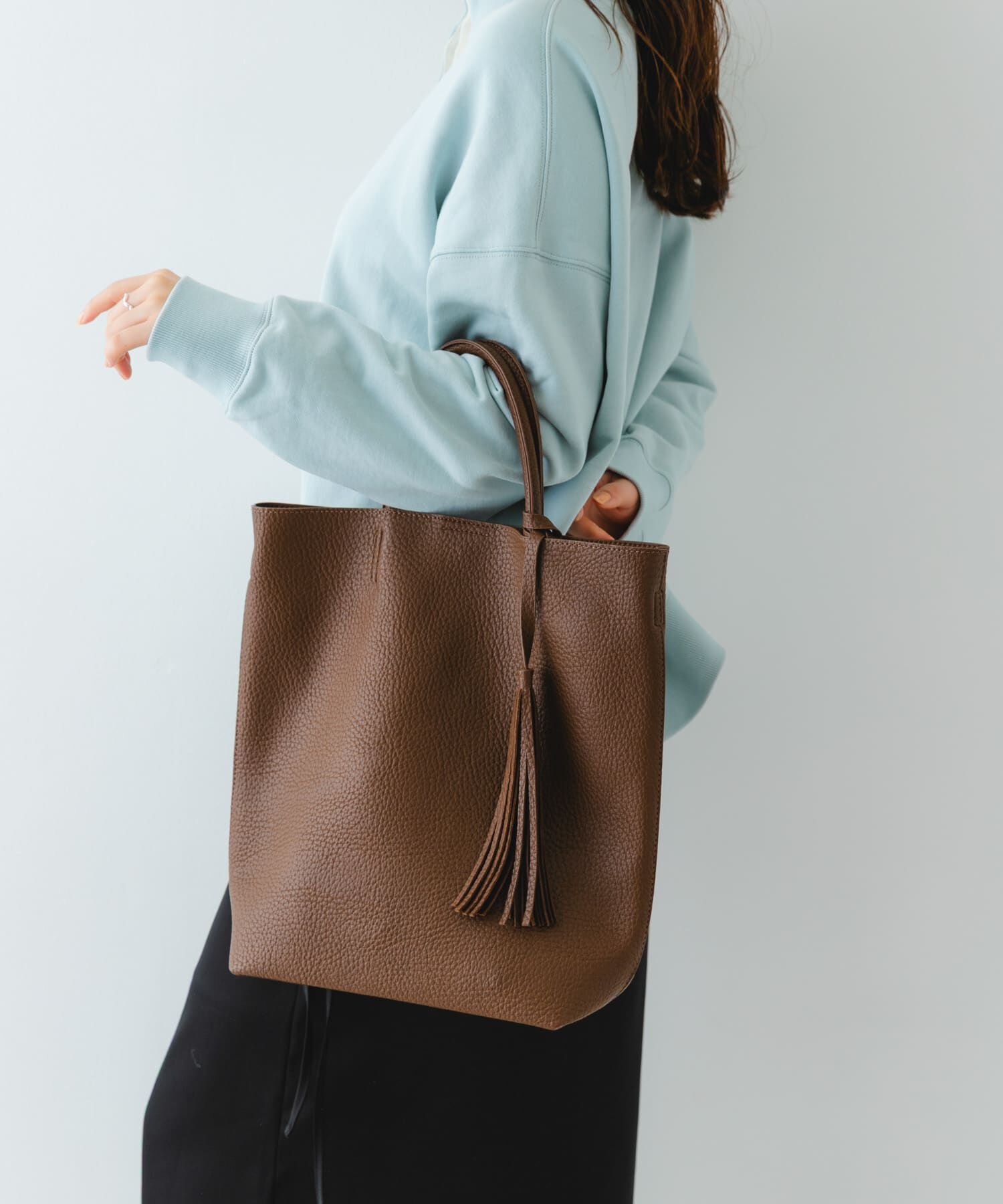 RODE SKO「『縦型』タッセル軽量2WAYタテナガトートバッグ」|トートバッグ|