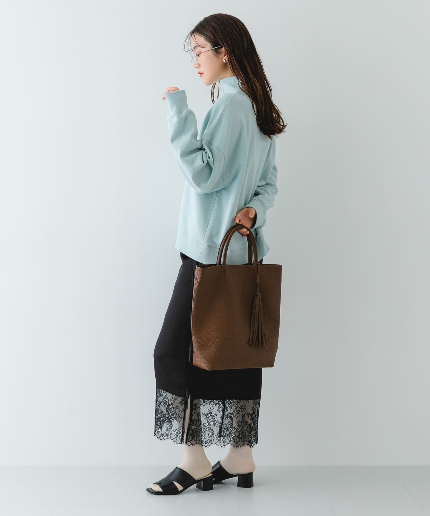 RODE SKO「『縦型』タッセル軽量2WAYタテナガトートバッグ」|トートバッグ|