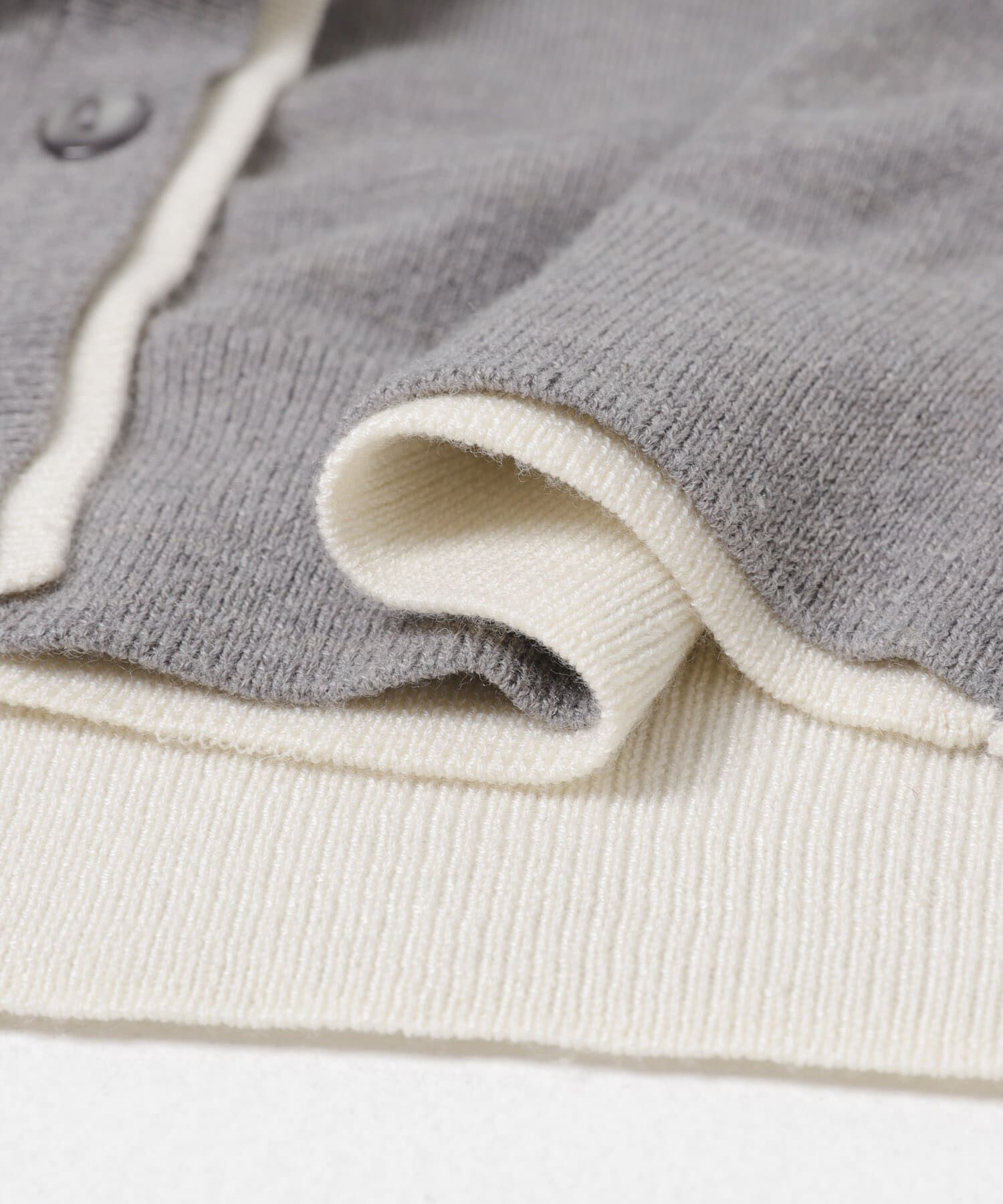 Sonny Label 「配色フリルニットカーディガン」|カーディガン|