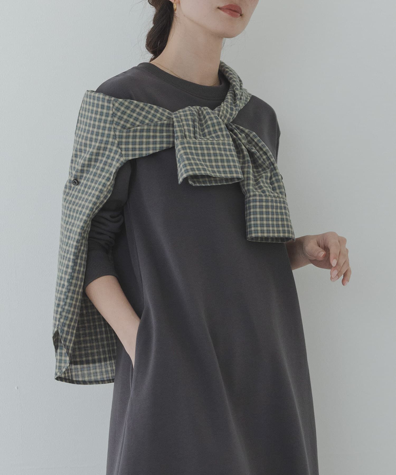 Sonny Label 「『WEB限定』裏毛Aラインワンピース」|ワンピース|