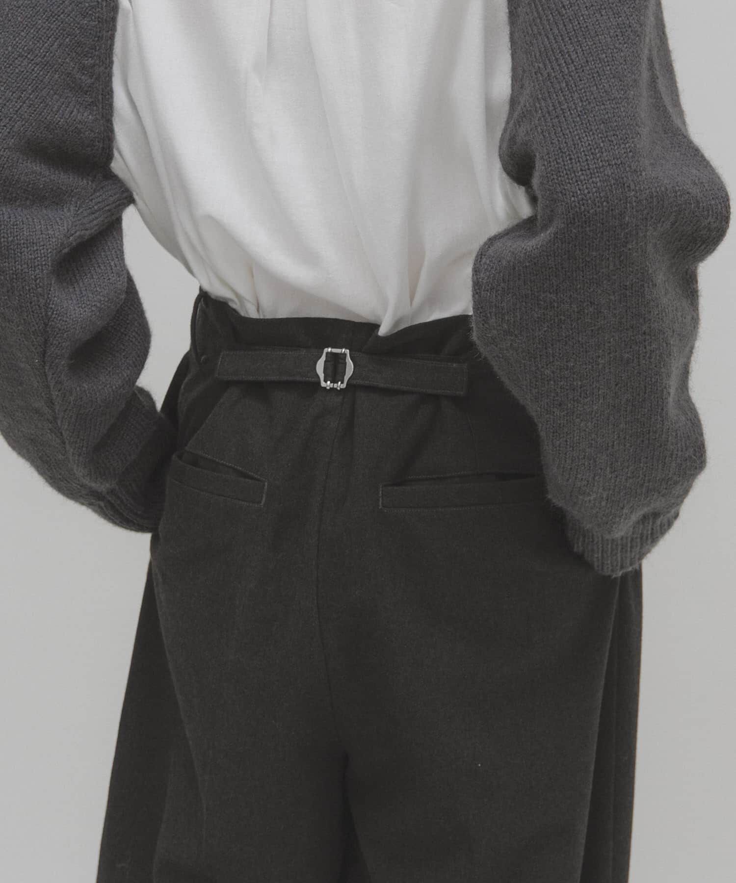  「ウールライクブラッジュドパンツ」|その他|