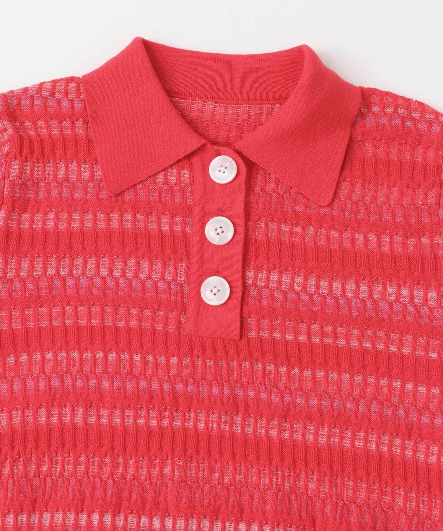 SENSE OF PLACE by URBAN RESEARCH「マルチボーダーエリツキトップ」|ニット・セーター|