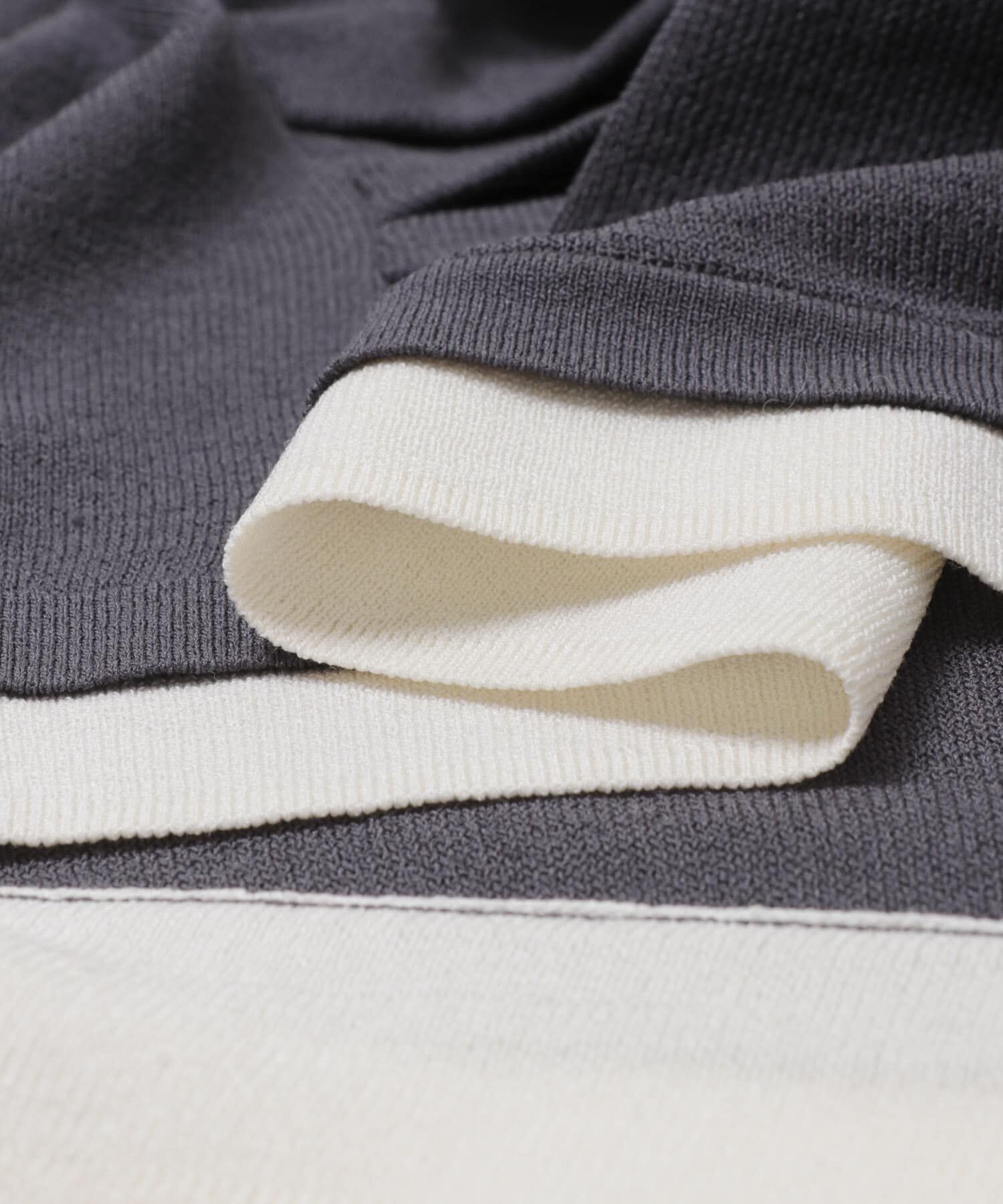 SENSE OF PLACE by URBAN RESEARCH「『洗濯可』レイヤードアシメセーター」|ニット・セーター|