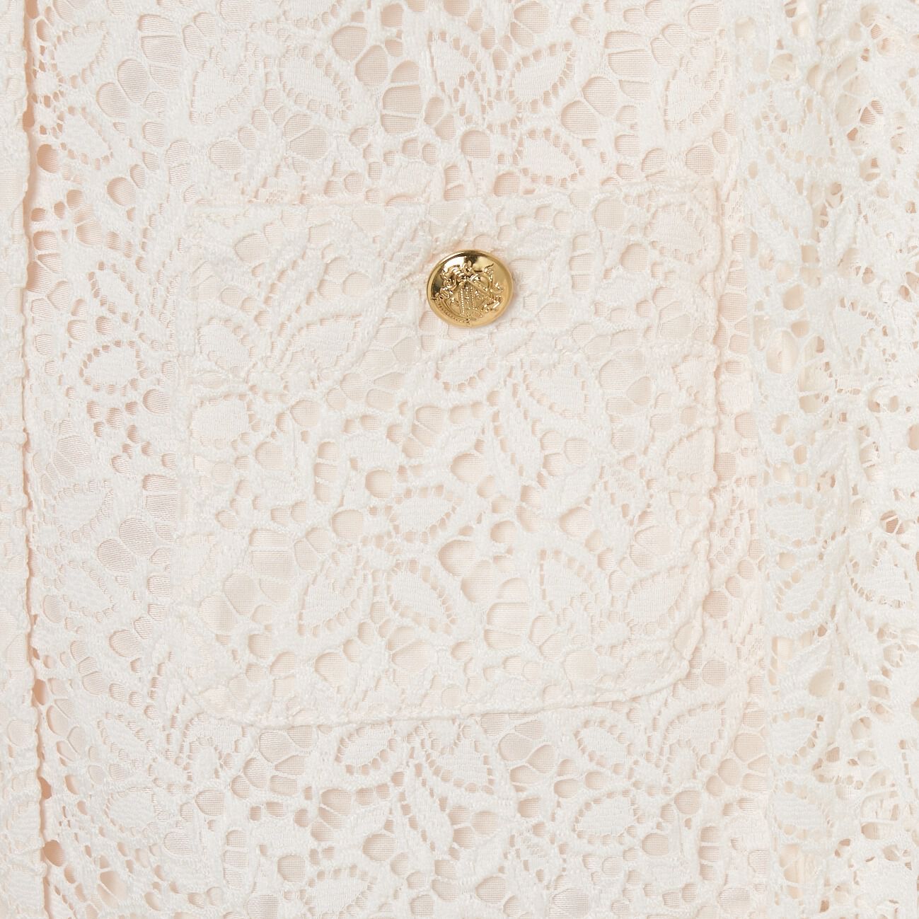 HELIOPOLE「HELIOPOLE EMBROIDERY LACE JACKET」|デニムジャケット|