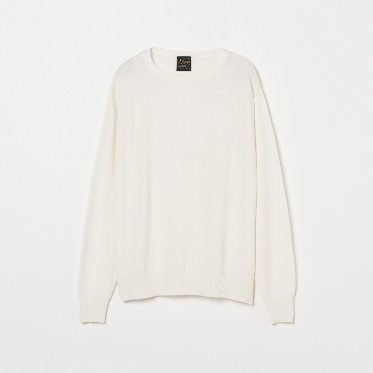  「Letroyes THOMAS (CREW NECK)」|ニット・セーター|アイボリー