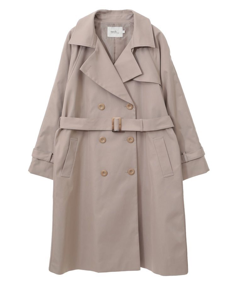 earth music&ecology「ベーシックトレンチコート」|トレンチコート|