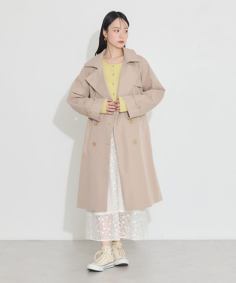 earth music&ecology「ベーシックトレンチコート」|トレンチコート|