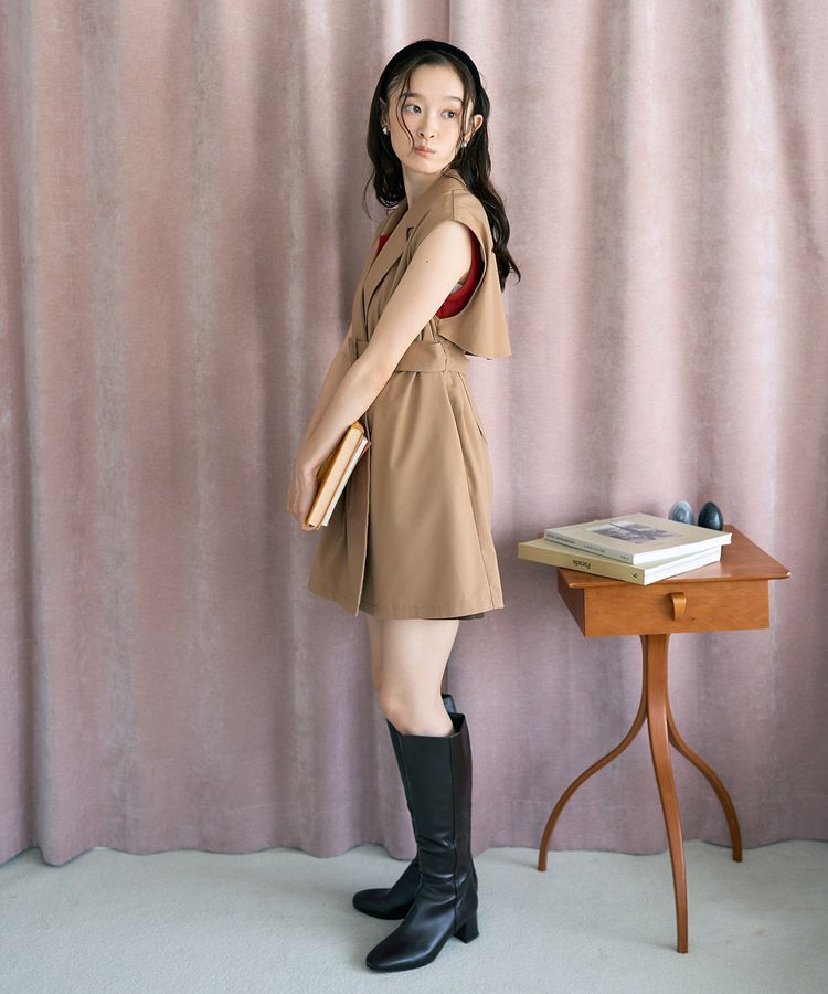 earth music&ecology「ショートジレンチ」|その他|