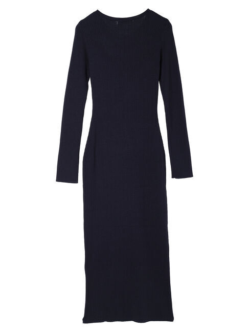 Green Parks「タイトシルエットリブニットワンピース」|ワンピース|