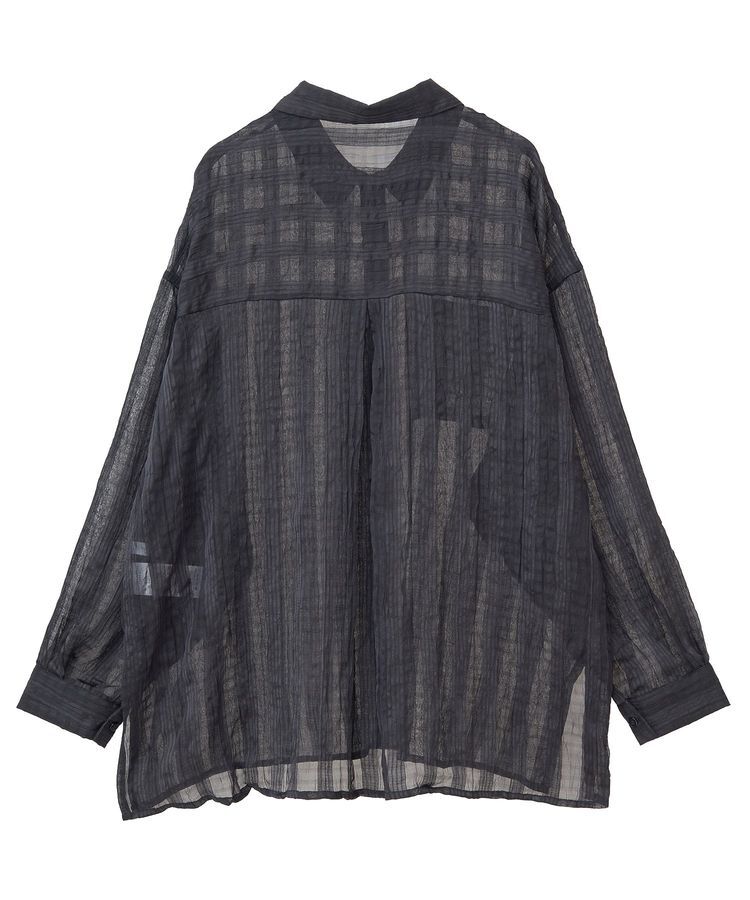 Green Parks「シアーワッシャーロングスリーブシャツ」|シャツ・ブラウス|