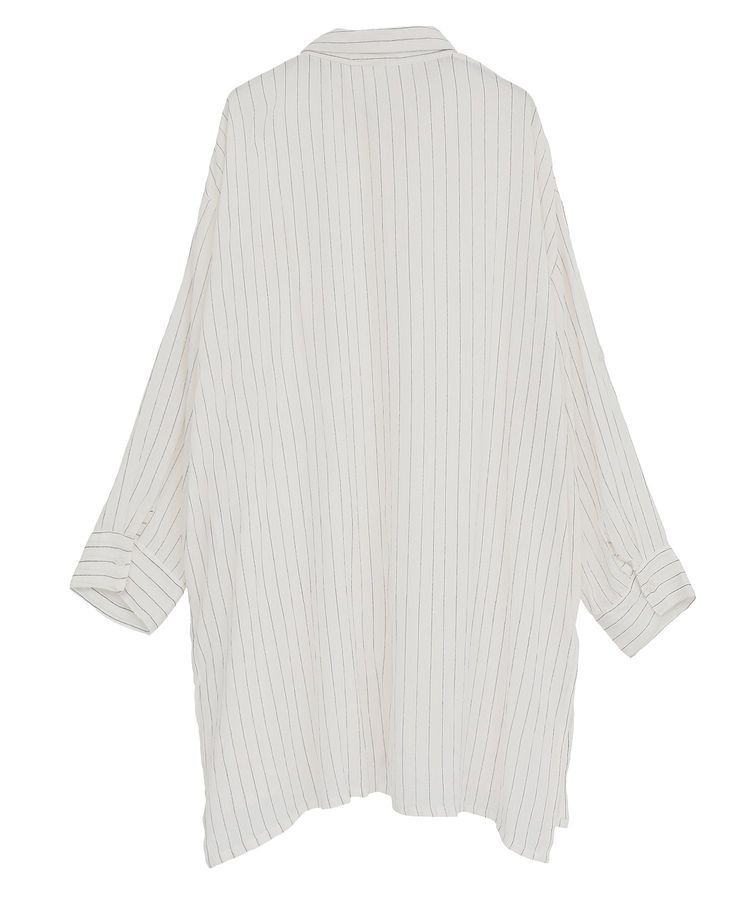 Green Parks「ターンバック長袖レーヨンチュニック」|チュニック|