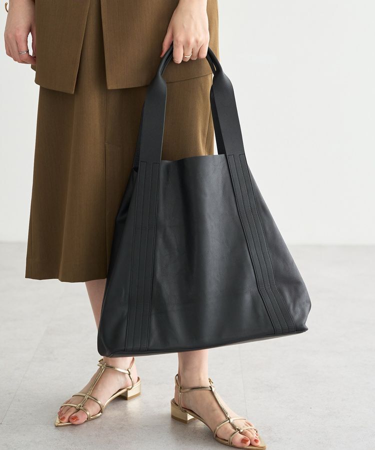 YECCA VECCA「【The BAGMATI】ソフトレザーBIGトートバッグ」|トートバッグ|