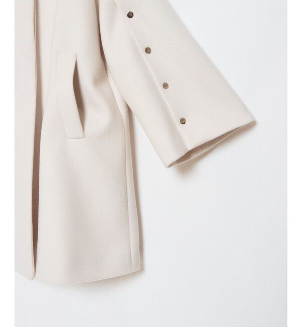 LOULOU WILLOUGHBY「【LOULOU WILLOUGHBY】シャルムビーバーステンカラーコート」|ダッフルコート|