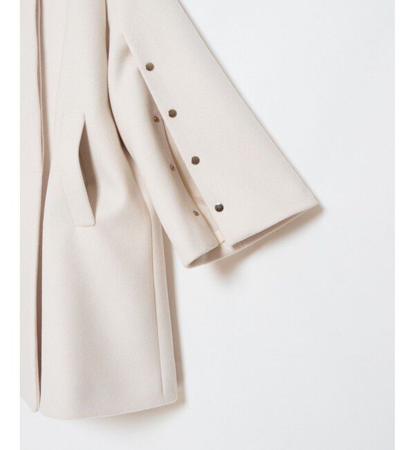 LOULOU WILLOUGHBY「【LOULOU WILLOUGHBY】シャルムビーバーステンカラーコート」|ダッフルコート|