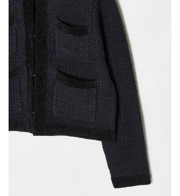 LOULOU WILLOUGHBY「【LOULOU WILLOUGHBY】ツィードニットジャケット」|カーディガン|