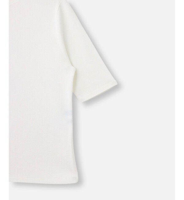 allureville「◇総針モックネック5分袖プルオーバー」|ニット・セーター|