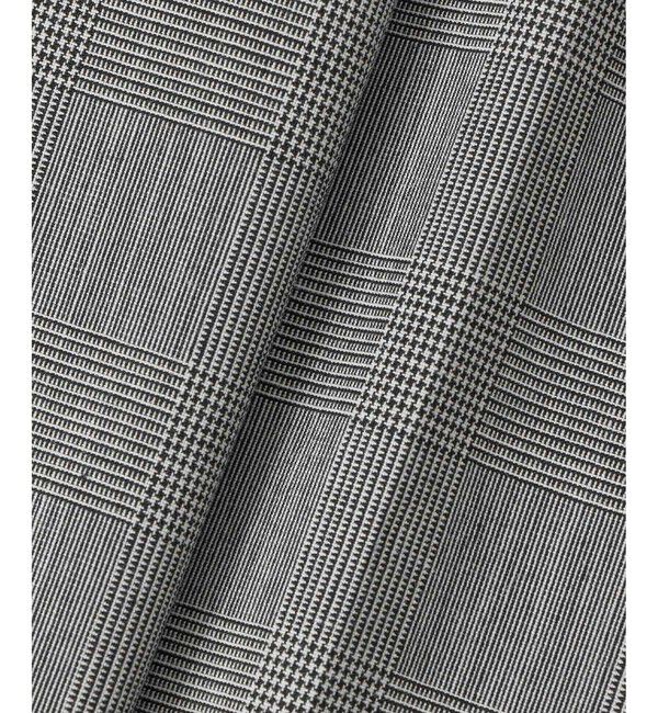 allureville「ディープタックチェックパンツ」|チノ|