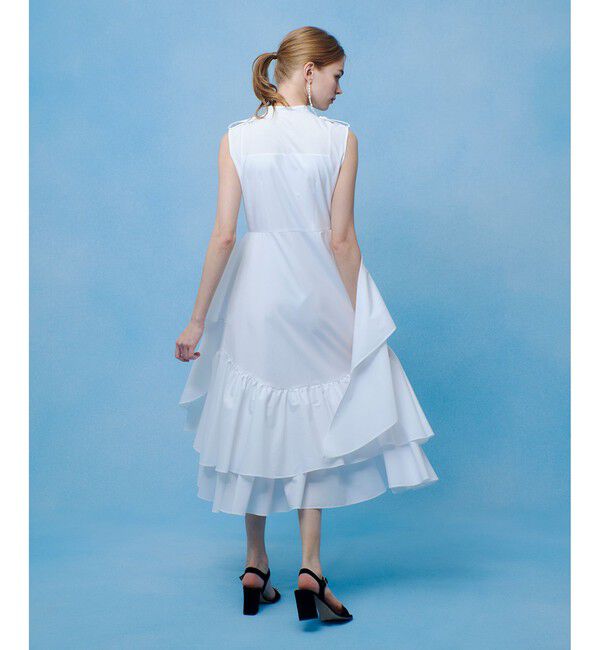 LOULOU WILLOUGHBY「【LOULOU WILLOUGHBY】レイヤードレープワンピース」|ワンピース|