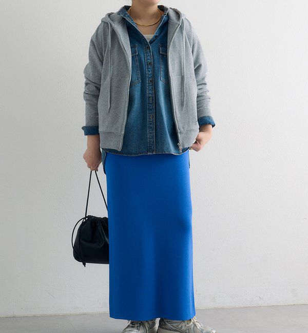  「＼累計1万枚突破！／《-3kg見え》【Du noir】ナロースカート」|スカート|