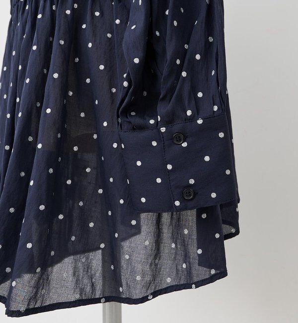  「グリッタードットペプラムブラウス」|シャツ・ブラウス|