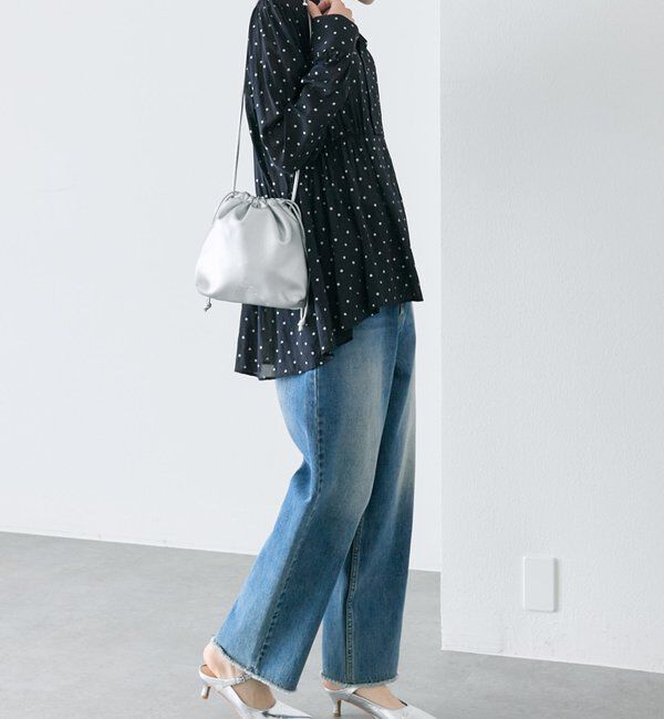  「グリッタードットペプラムブラウス」|シャツ・ブラウス|