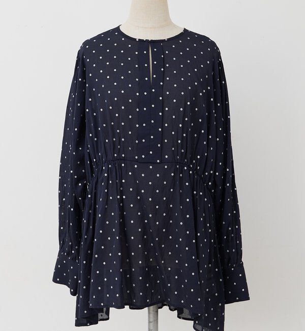  「グリッタードットペプラムブラウス」|シャツ・ブラウス|