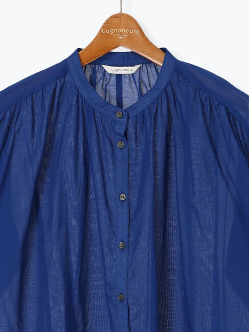 Lugnoncure「コットンギャザーブラウス」|シャツ・ブラウス|