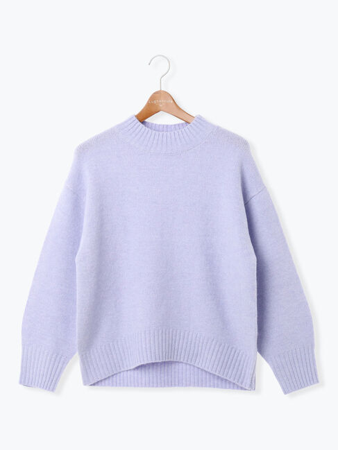 Lugnoncure「ウール混ふわふわハイネックニット」|ニット・セーター|