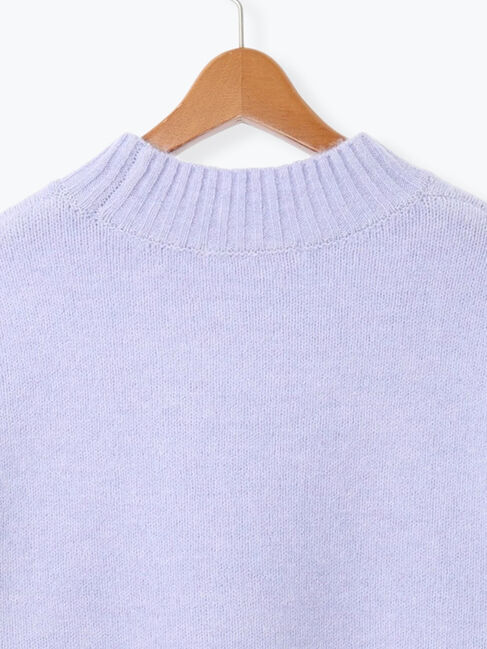 Lugnoncure「ウール混ふわふわハイネックニット」|ニット・セーター|