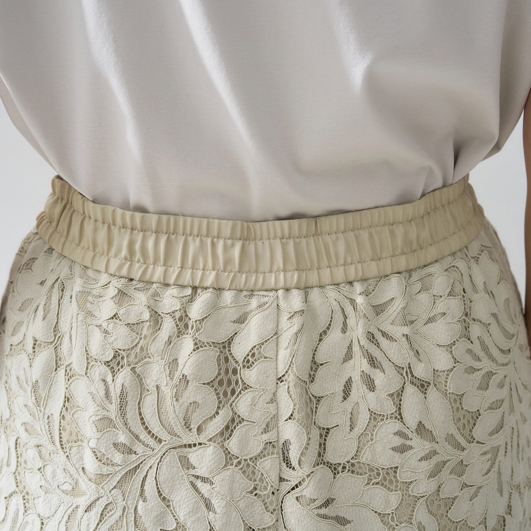 UNTITLED「フラワーレースワイドパンツ」|その他|