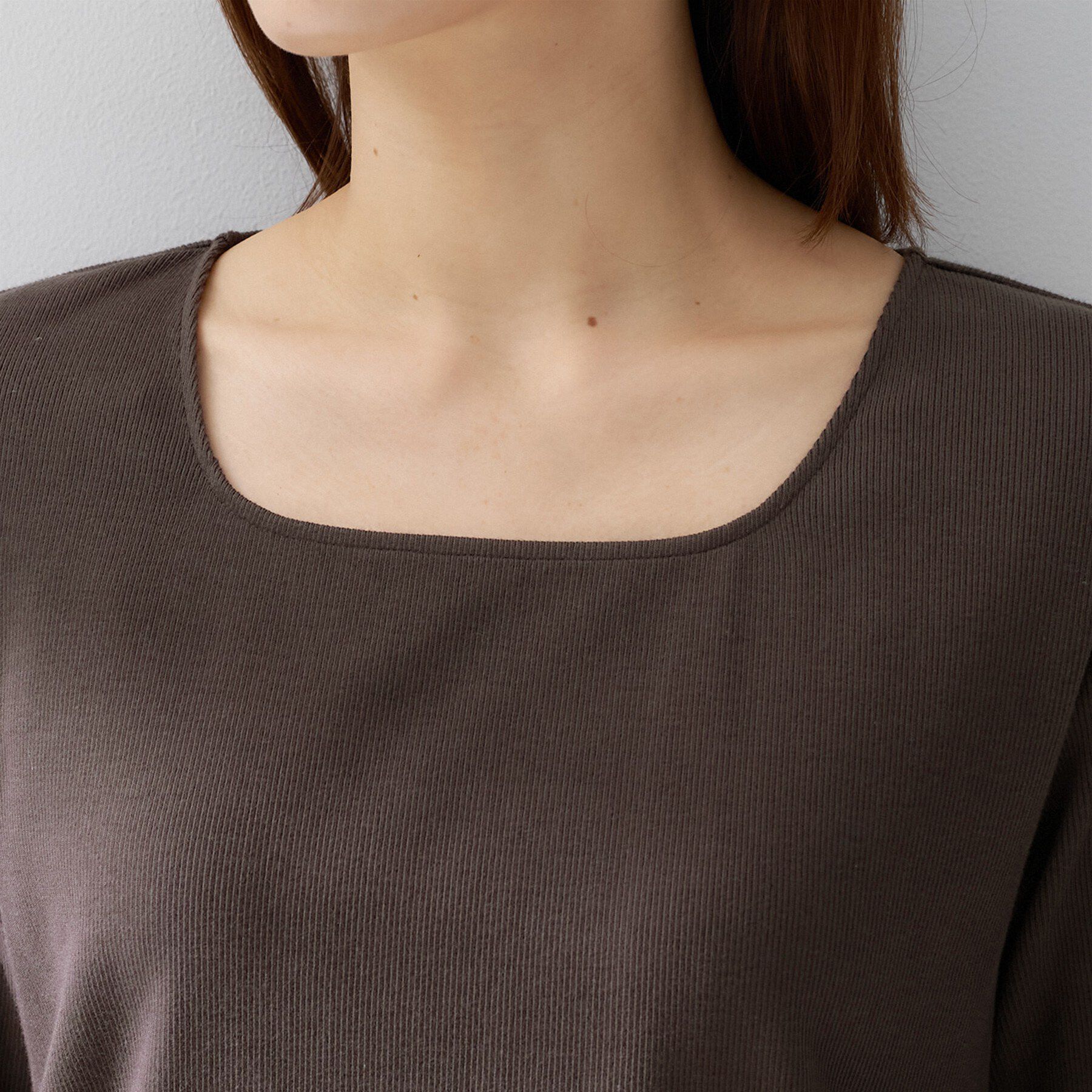 UNTITLED「スクエアネックプルオーバー」|Tシャツ・カットソー|