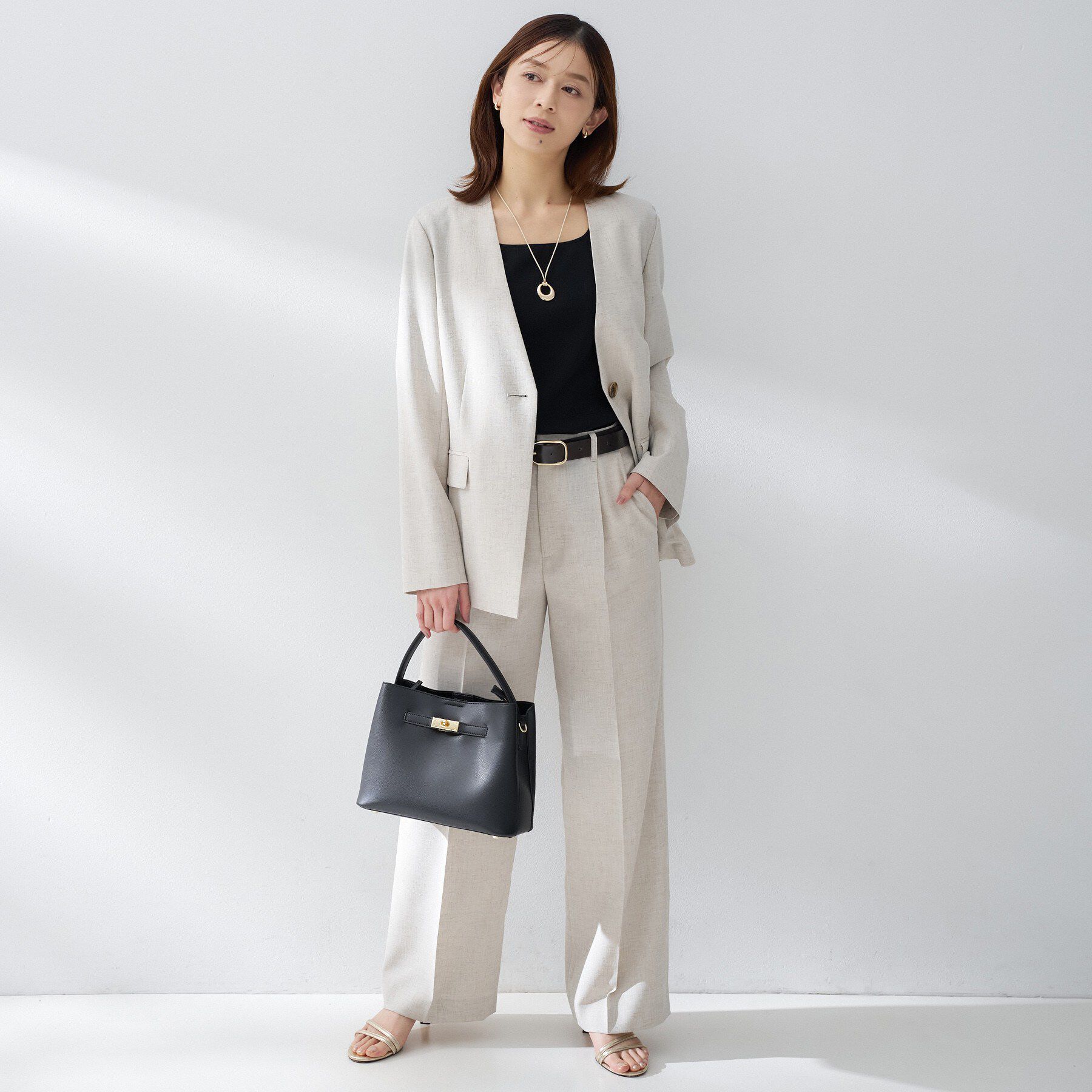 UNTITLED「スクエアネックプルオーバー」|Tシャツ・カットソー|