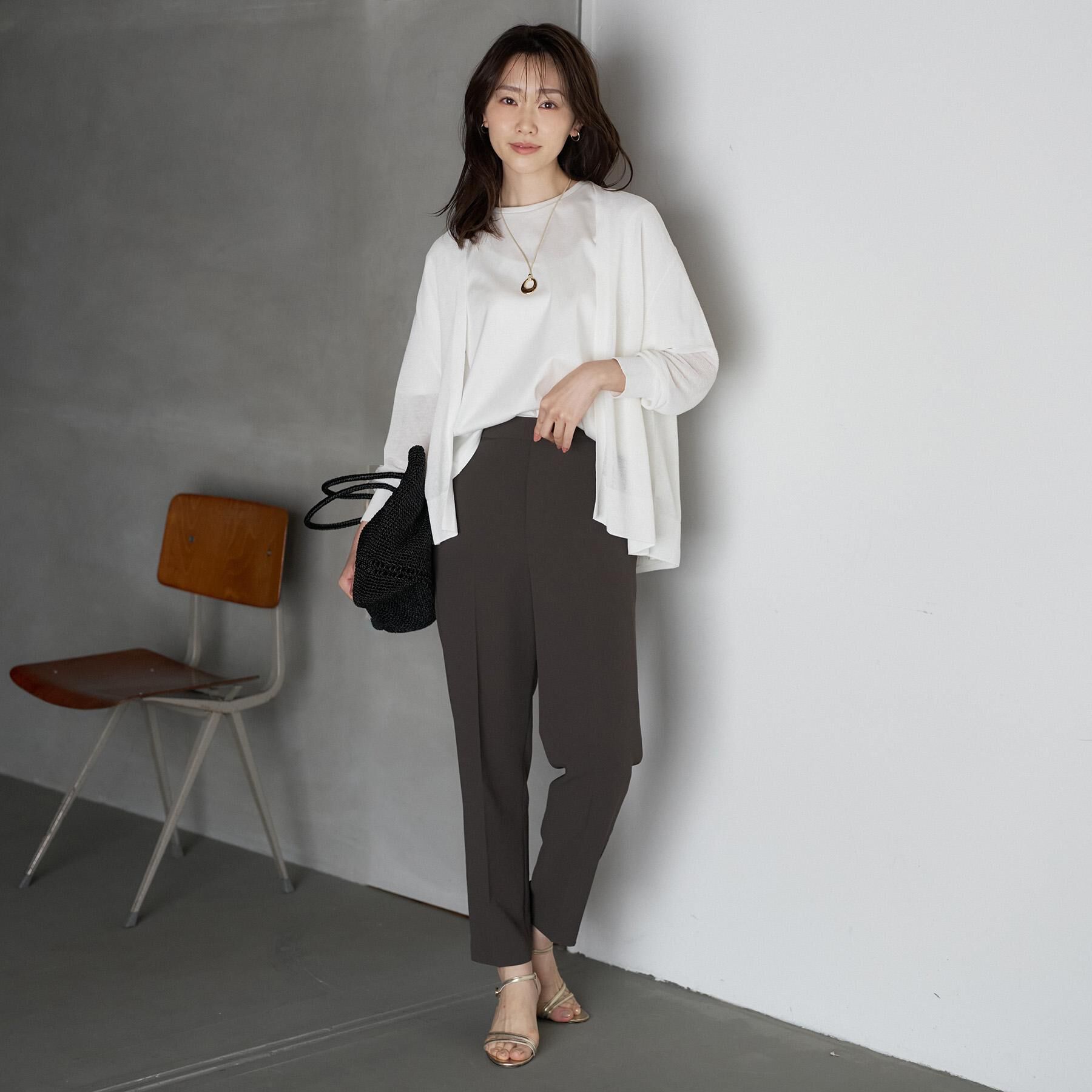 UNTITLED「コットンリネンカーディガン」|カーディガン|