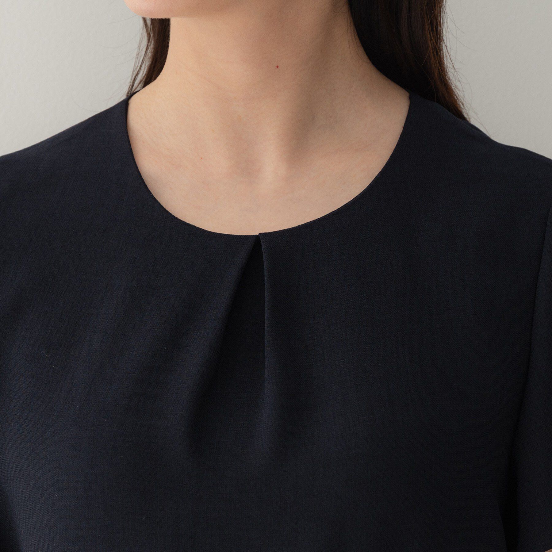 UNTITLED「ドレープツイルワンピース」|ワンピース|