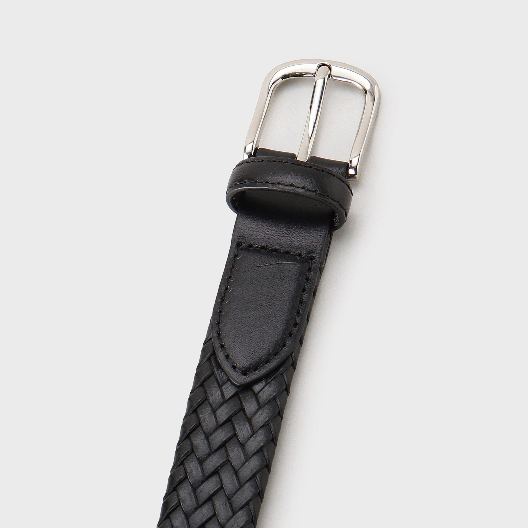 TAKEO KIKUCHI「【GIFT】レザーメッシュベルト」|ベルト|