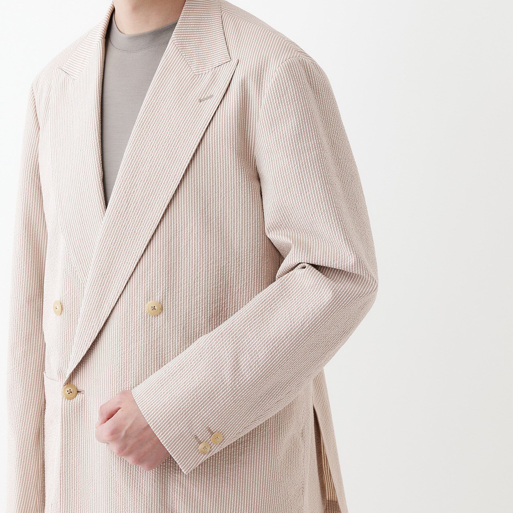 TAKEO KIKUCHI「【THE FLAGSHIP】サッカー2wayストレッチ ジャケット」|テーラードジャケット|